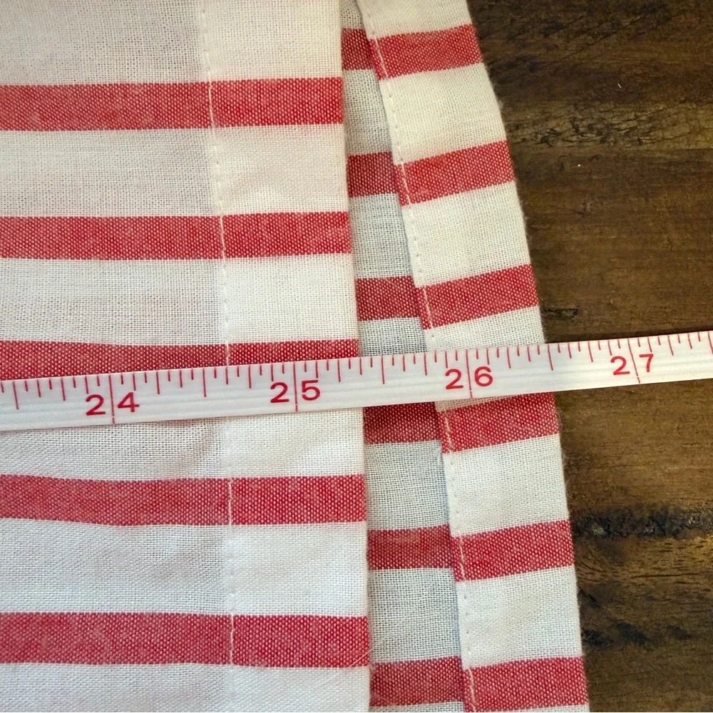 Crewcuts Red Stripe Pajama Set Kids XL / 12-14 Classic Lightweight Summer PJs